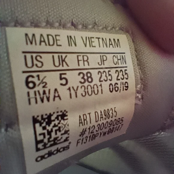 Adidas Women's Cloudfoam QT Flex Running Shoes, Size 6.5 - Picture 5 of 9